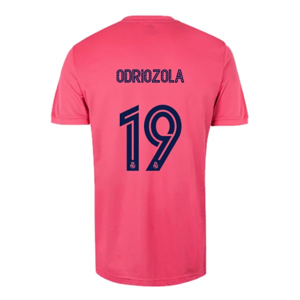Trikot Real Madrid Auswarts NO.19 Odriozola 2020-21 Pink Fussballtrikots Günstig